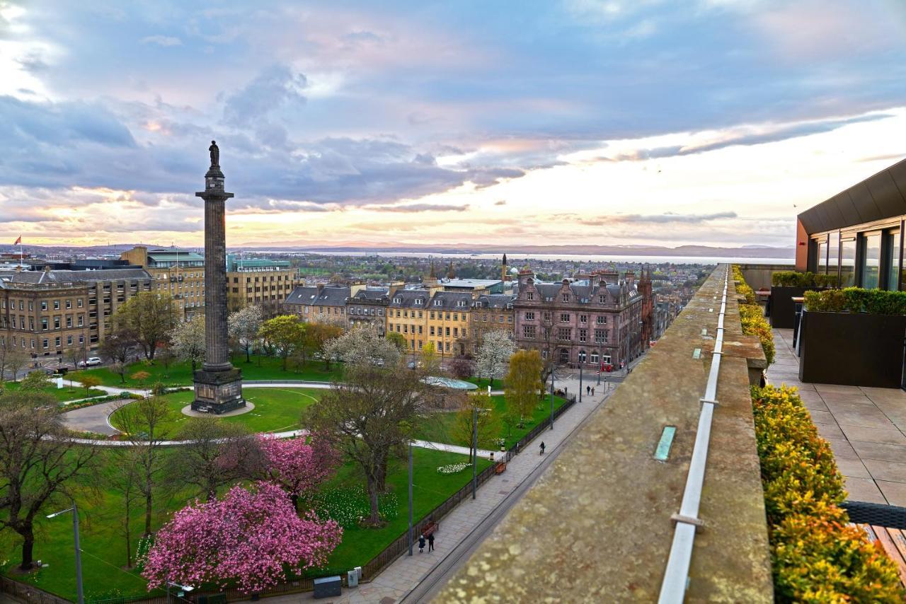 Cheval The Edinburgh Grand Aparthotel Luaran gambar The view from the rooftop of the Edinburgh Academy
