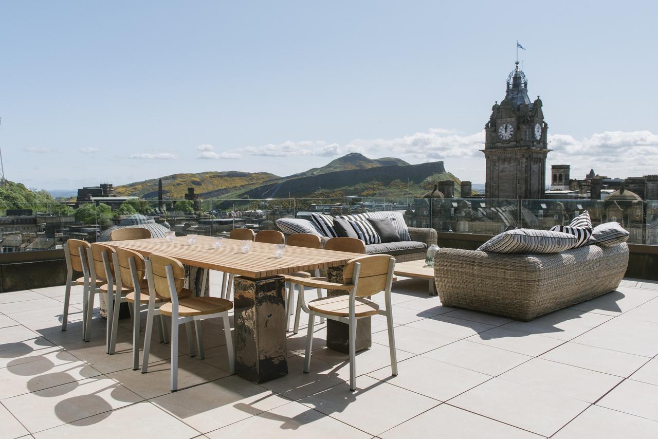Cheval The Edinburgh Grand Aparthotel Luaran gambar The rooftop terrace