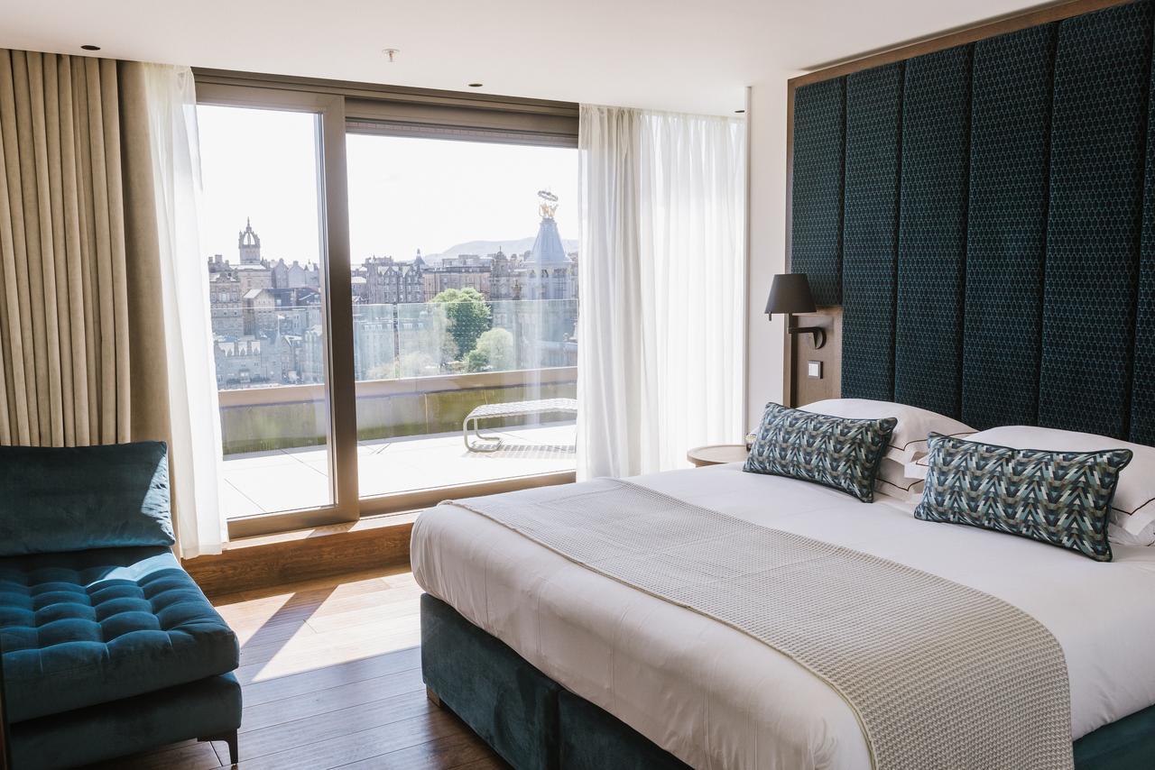 Cheval The Edinburgh Grand Aparthotel Luaran gambar A bedroom at the hotel